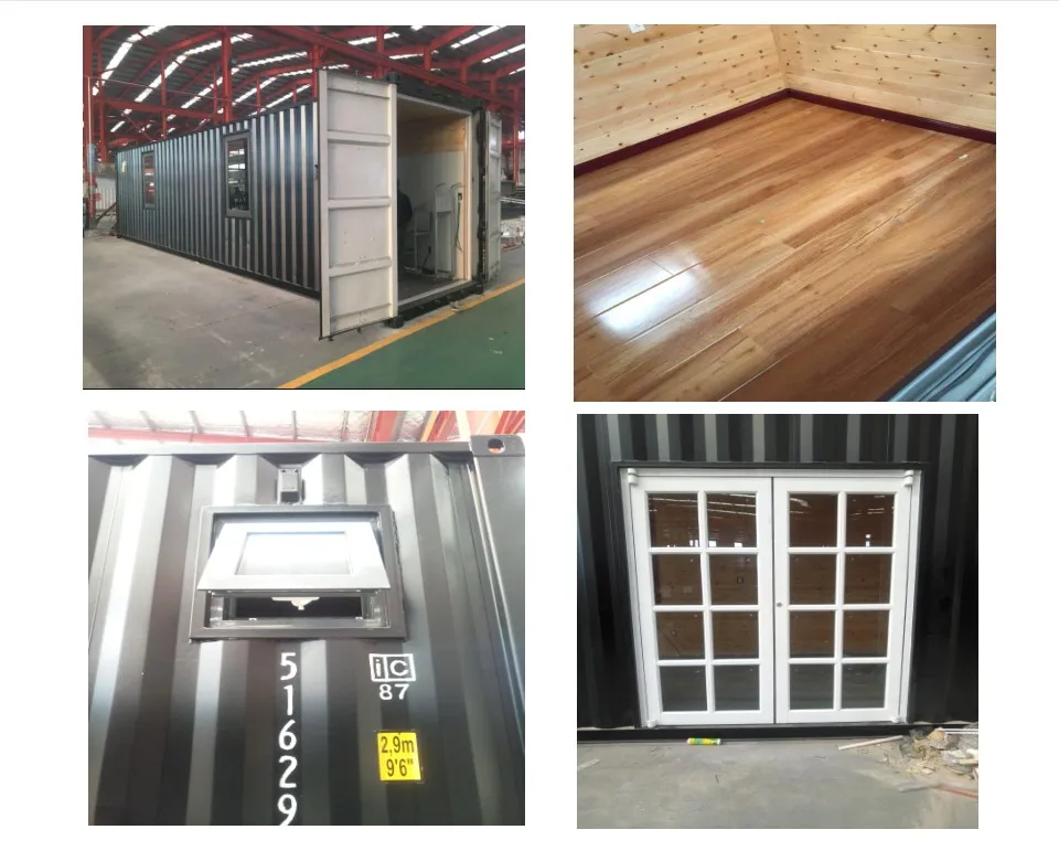 Design Shipping Containers 40 Feet Prefabricated Container House Fast Assembly Detachable House