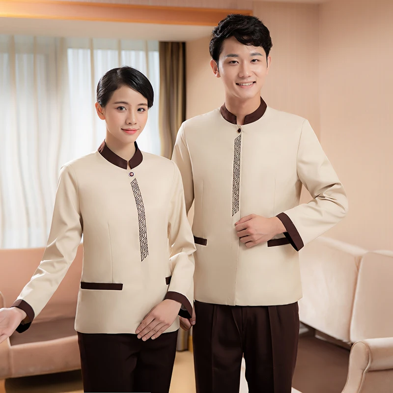 Индивидуальная униформа для женщин, домашняя униформа для уборки 5 звезд, униформа для персонала отеля