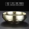 22.5cm Diamond-Patterned Cold Noodle Bowl (Zirconium Gold)