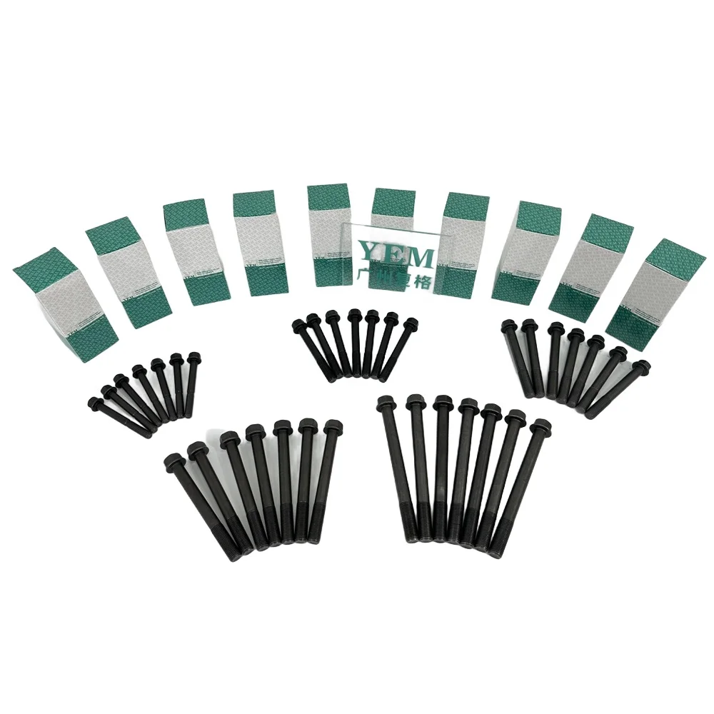 C-9 C0.7 C1.1 C1.3 Cylinder Head Screw for Caterpillar Engine Rebuild Kit Engine Parts With Warranty