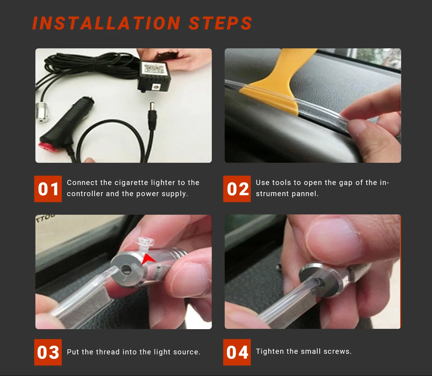 Автомобильный светильник Qeedon для Tesla с подсветкой ног, светодиодные светильники для украшения автомобиля с управлением через приложение, полоса для салона автомобиля