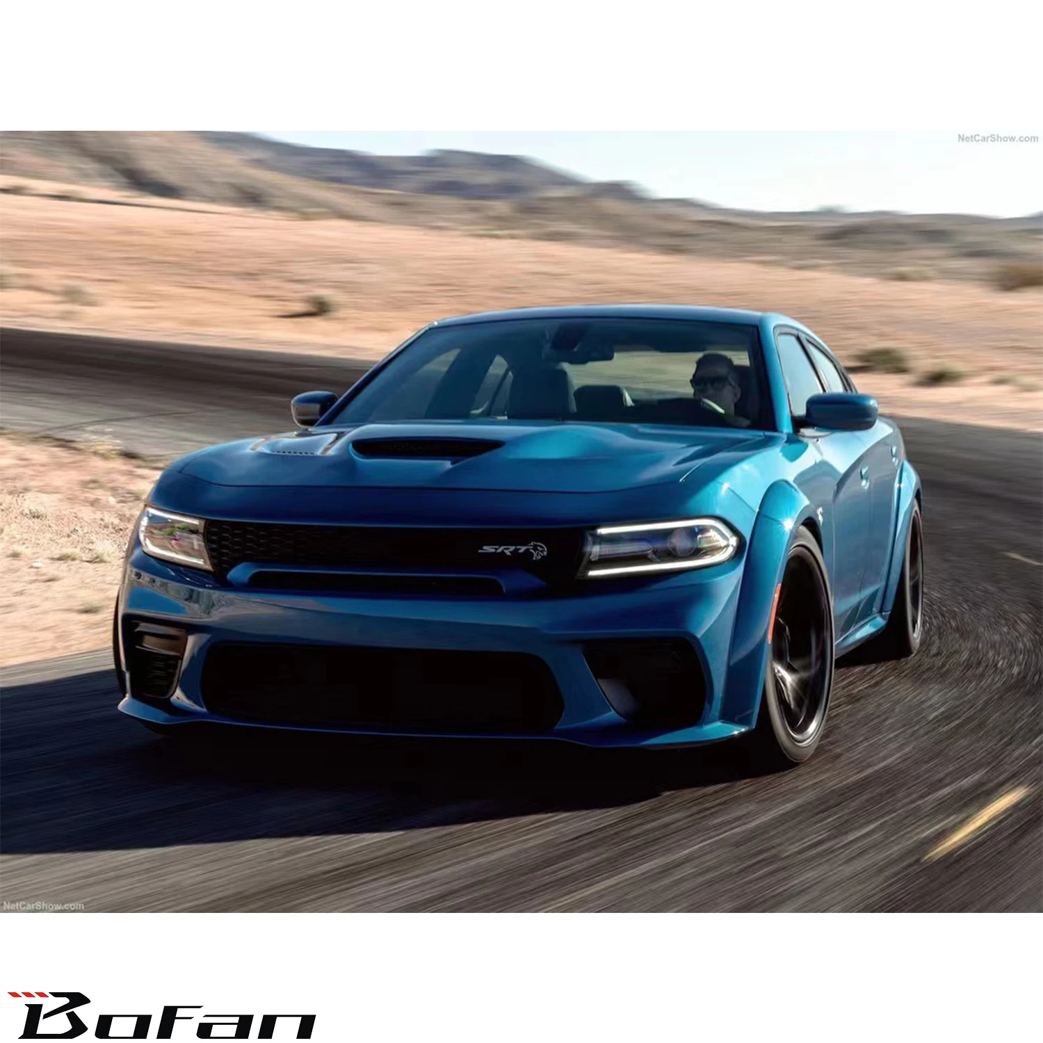 Srt Style Pp Abs Hellcat Widebody Front Rear Bumper Wide Fender Flares