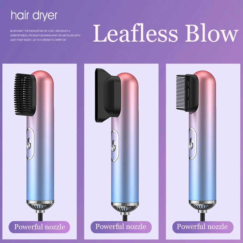 2022 Portable in Hair Dryer Brush Multifunction Styler