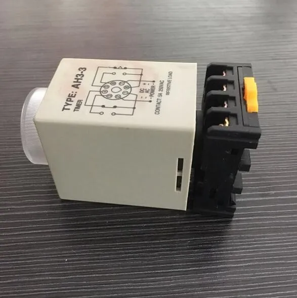 AH3-3 Type   8 Terminals 10 Minutes 10 Min Timer Time Delay Relay AC 220V Low Power