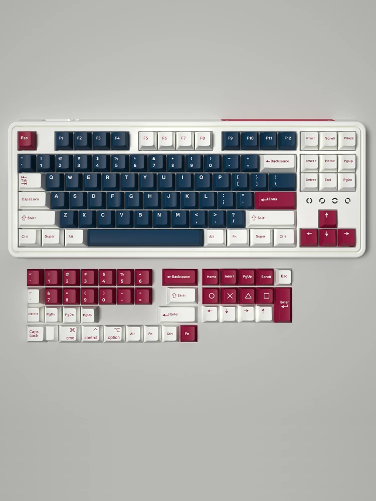 87 клавиш PBT колпачки для двойная система переключатель Hotswap Гибкая RGB USB Проводная Механическая игровая
