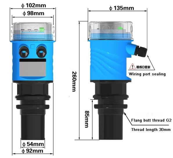 Discounted Ultrasonic Water Fuel Tank Level Gauge Digital Water ...