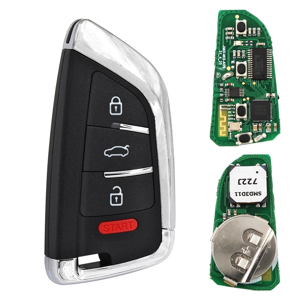 JMD Magic Remote Smart Key for VW Mazda Audi Hyundai Honda Buick  Ford Dodge Toyota Flip MQB DF B5 A6 DS Style Key 4 in 1