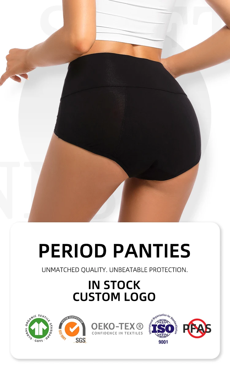 Shanhao Ready To Ship Highwaist Plus Size Organic Cotton Postpartum