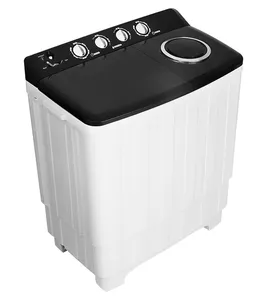13.5kg Semi-Automatic Top Load Washer with Stainless Steel Tub Energy-Saving Portable Design
