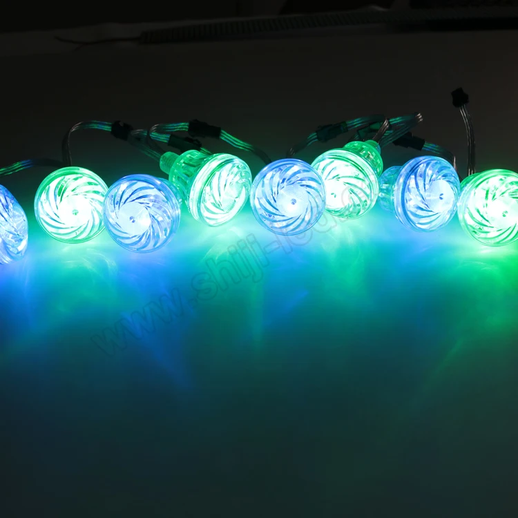 Smart Colorfully 45mm 12pcs  USC1903 RGB Turbo Pixel Addressable Waterproof Amusement Lighting