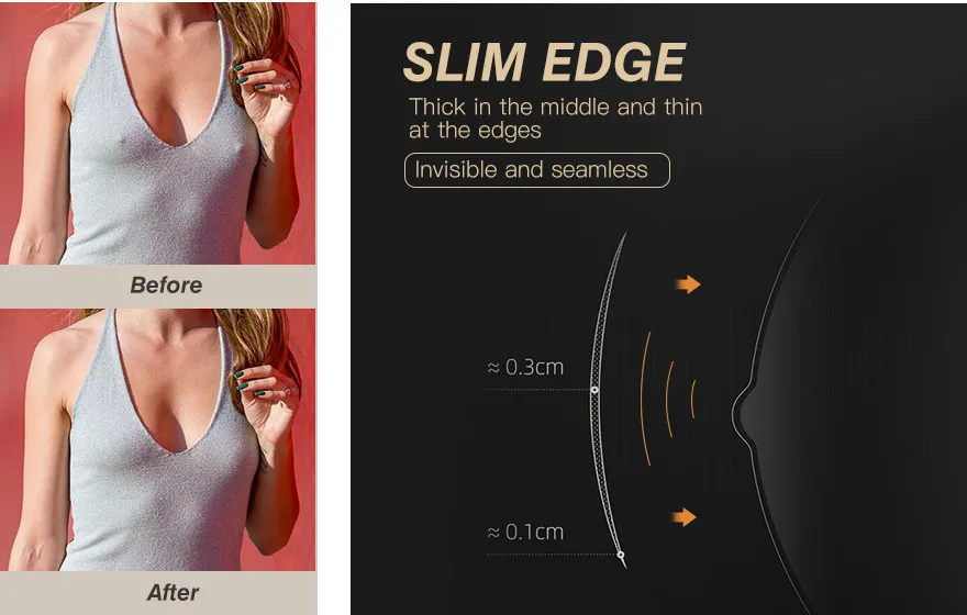 Customized Bra Accessories Adhesive Body Breast Lift 7.5cm 10 Cm Xl