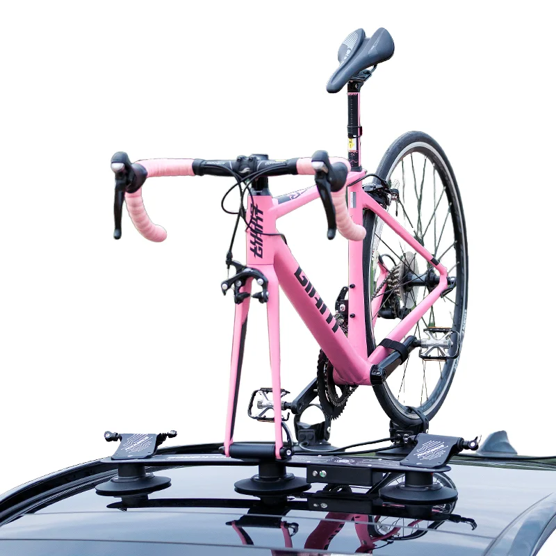Rockbros Durable Roof Bike Carrier Rack For Car, 3-bike Capacity, Oem