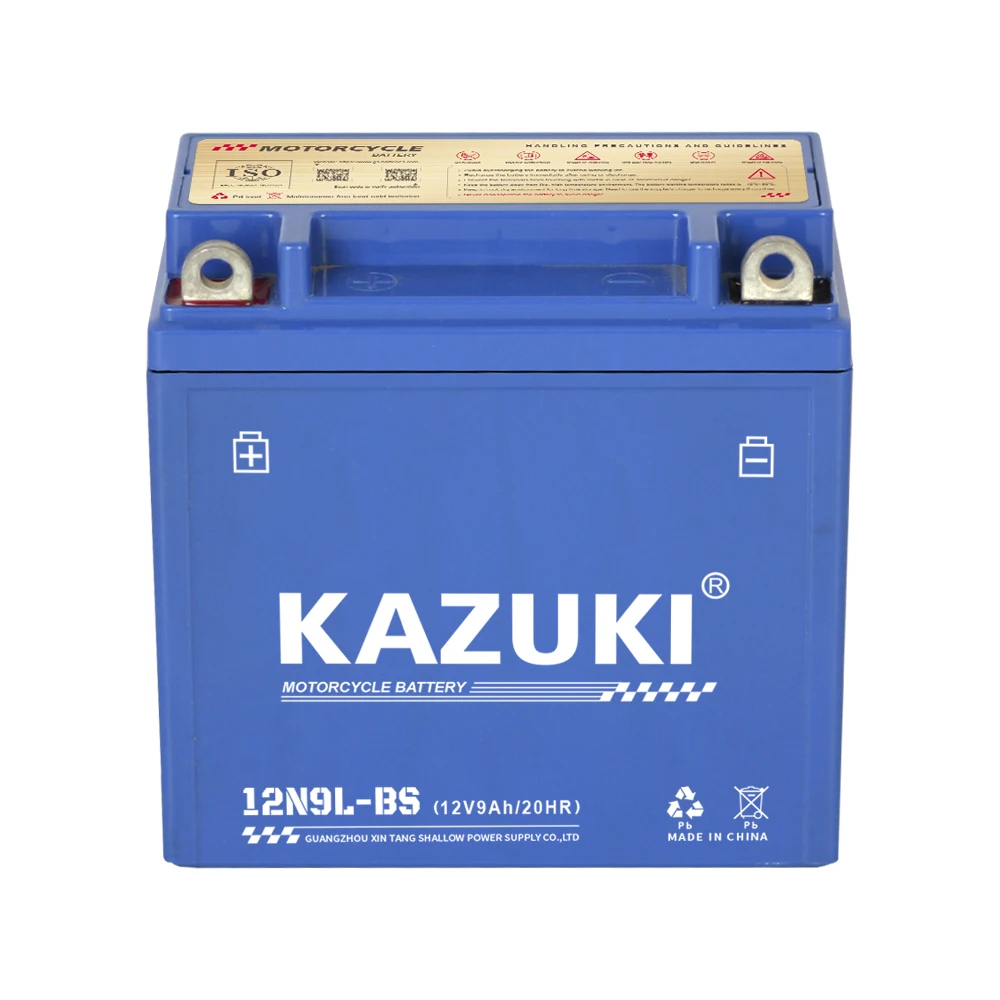 KAZUKI 12V9AH GEL Motorcycle Battery Reliable Affordable