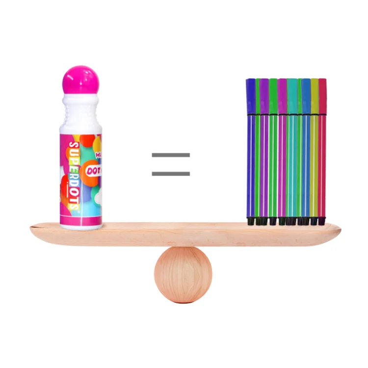 Amazon Лидер продаж 2 унции многоцветные моющиеся чернила маркеры для рисования в бинго для детей Канцтовары на заказ