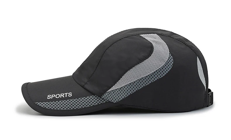 Summer Running Baseball Mesh Hat Adjustable Hat Men Women Outdoor Sport Baseball Mesh Hat Running Visor Quick-drying Cap