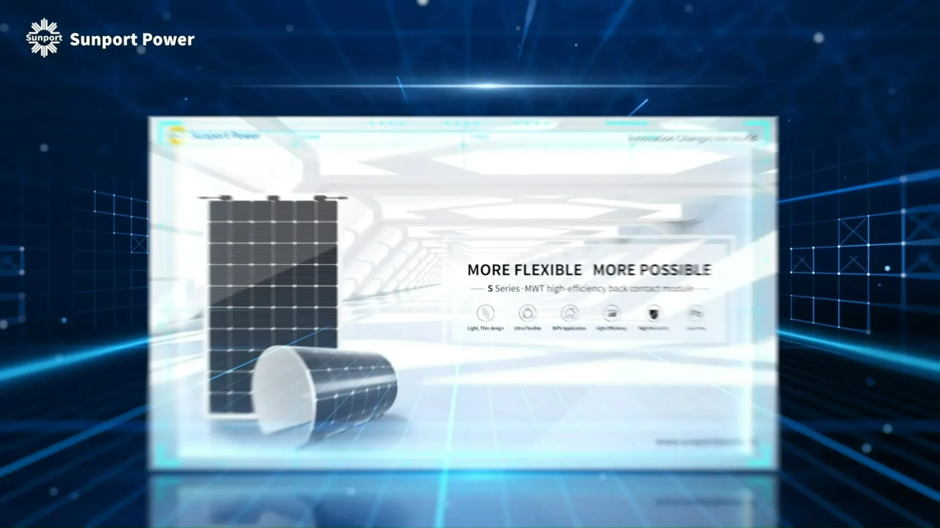 Mwt Panel Sunport Power S-flex 170-180w Customizable Mwt Flexible Solar Panels ...