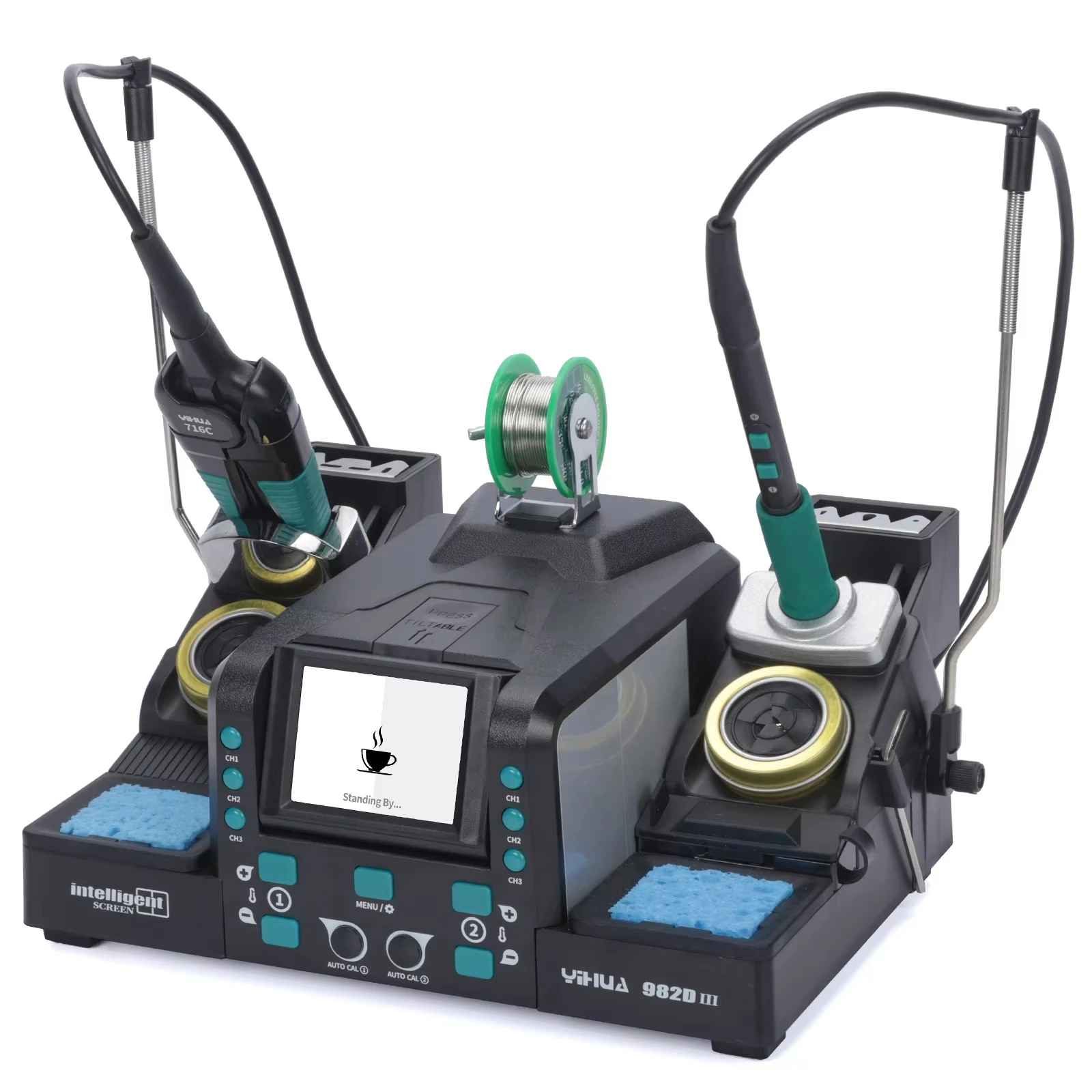 YIHUA 982D-III Precision Soldering Station with Micro Tweezers