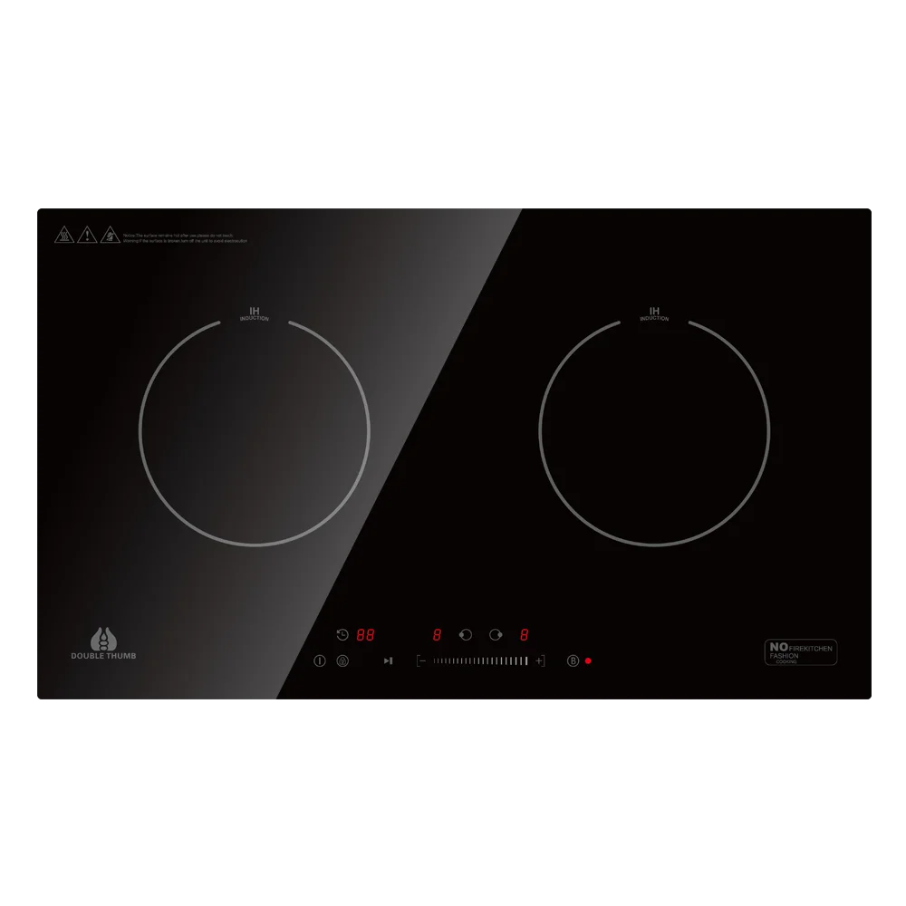 Cb,Ce Emc Chinese Factory Durable Built In Induction Hob With Two