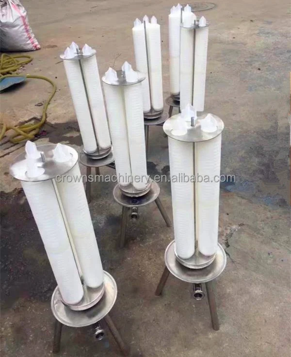 Stainless Steel Filter Housing Ss 304 Water Filter Housing Cartridge Filter Housing For Water Treatment System