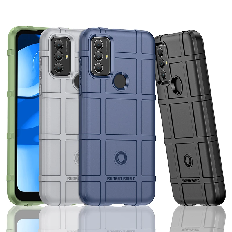 Rugged Shield Tpu Phone case for Motorola G24 Shock Proof Back Cover for Moto G04 Gplay 2024 G Stylus LM014