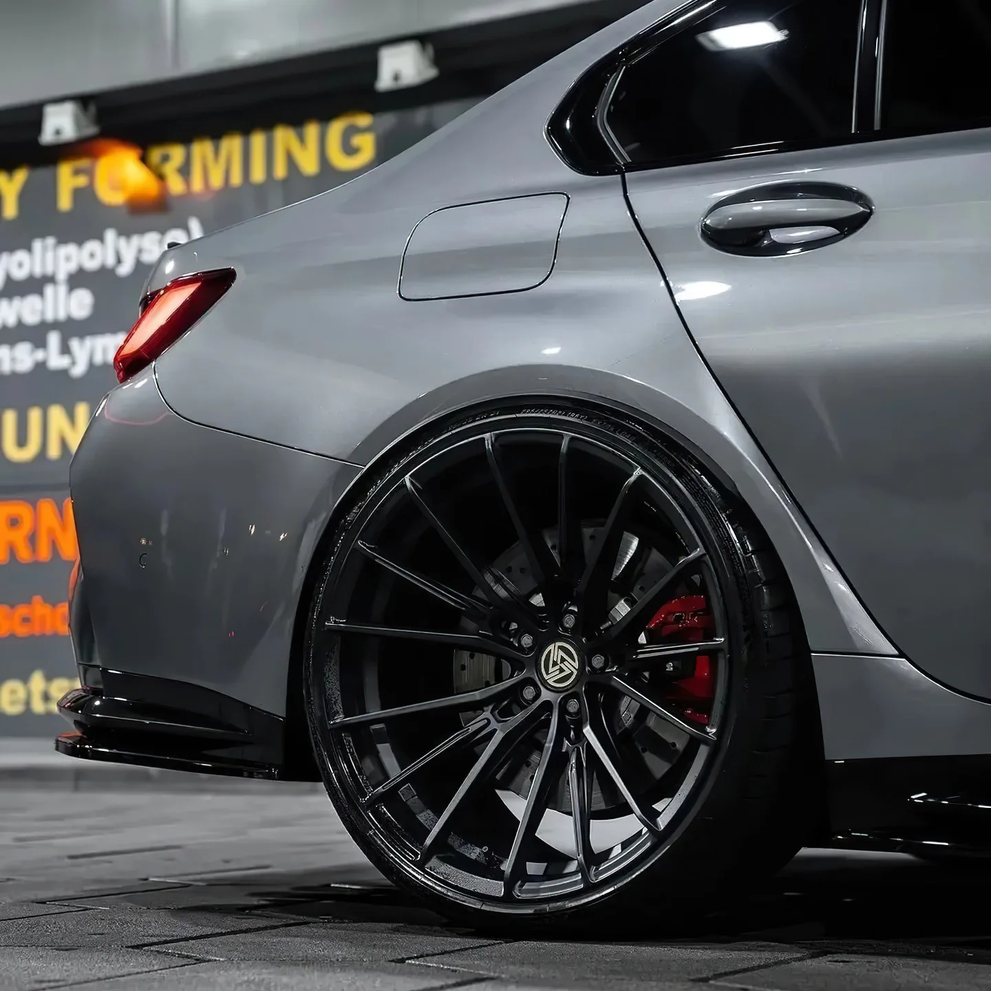 XINLAI 1-Piece Matte Black Custom Forged Wheels 17 18 19 20 21 22 23 Inch Racing Car Alloy Wheel Rim for bmw audi benz - Image 1