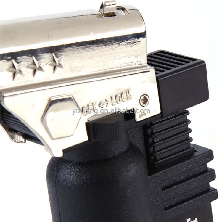 Good Quality Windproof Jet Flame Hardware Waterproof Portable Butane Gas Torch Lighter Gas Gun Welding Torches
