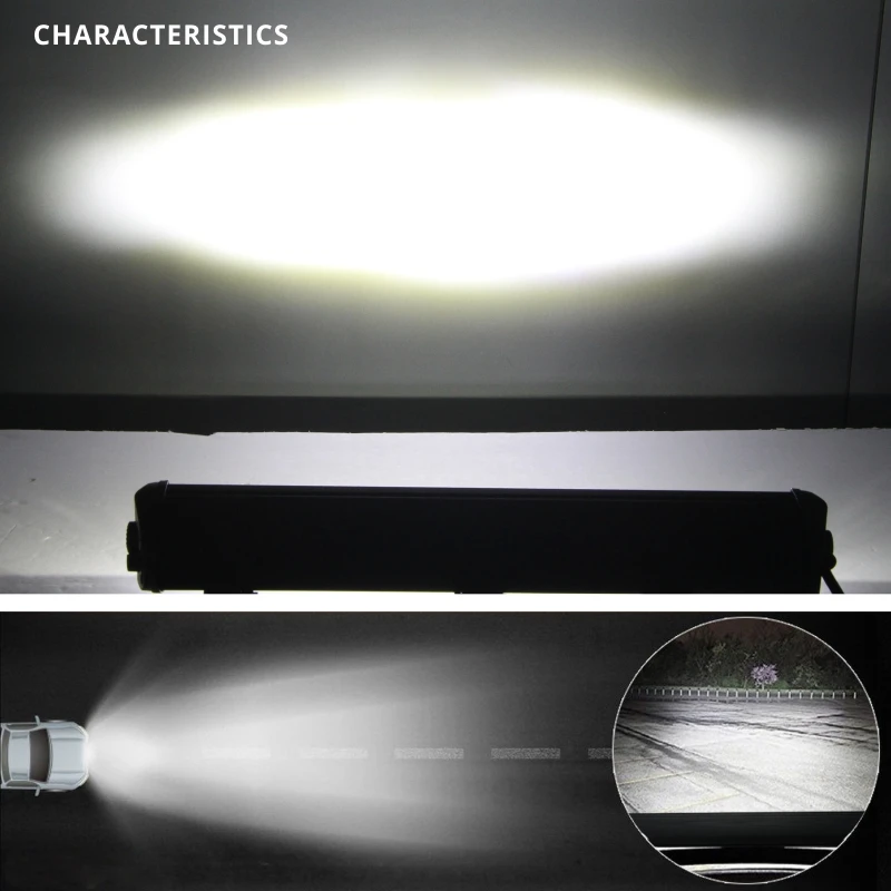 TUFF PLUS Лидер продаж светодио дный светильник бар Emark утверждения двухрядный супер яркий светодио дный светильник