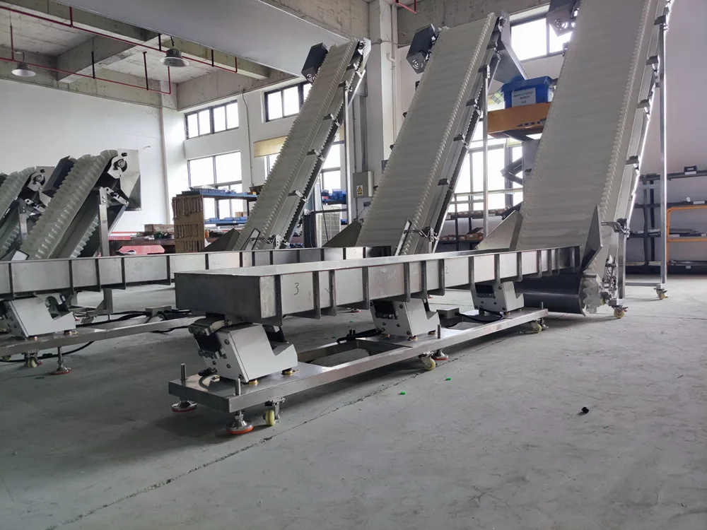 Focus Machinery Customized Electromagnetic Coil Vibrating Feeder Stainless Steel Conveyor for Food Packing Line