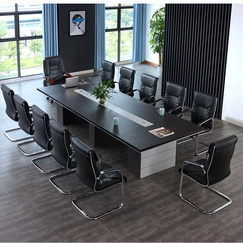 Modern Office Computer Manager Leather Visitor Chairs Seat Comfortable Conference Luxury Executive Chair Furniture Set Wholesale image 2