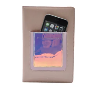 2026 Planner A5 Leather Hardcover Notebooks Customizable for Promotional Gifts with Pocket on Cover