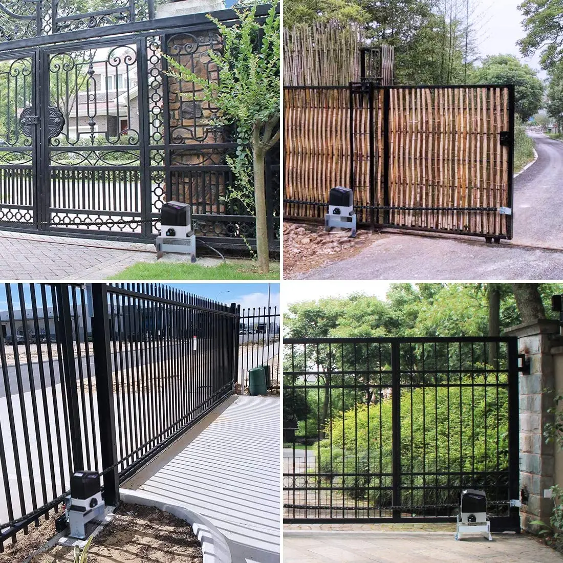Efficient Gate Opener AC110V 220V - Remote Control Sliding