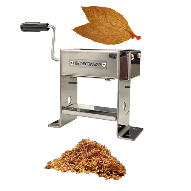 Mirror Stainless Steel Home Use Portable Tobacco Cutter Hand Machine Herb Cutter Tobacco Shredder 5