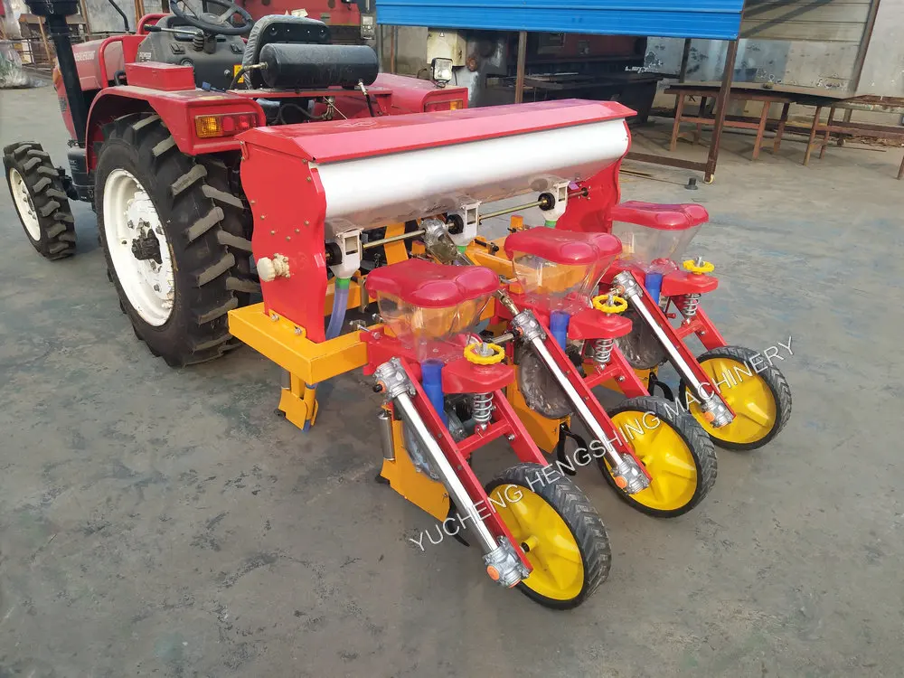 Agricultural tractor mounted 5 row soybean corn planting machine corn seed planter