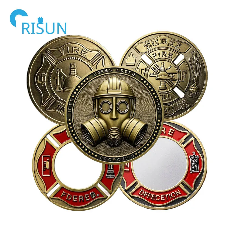 消防士デザイン バッジ チャレンジコイン Amazon.co.jp: 消防士チャレンジコイン 消防士コイン 祈りの