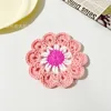 Posavasos florales rosas