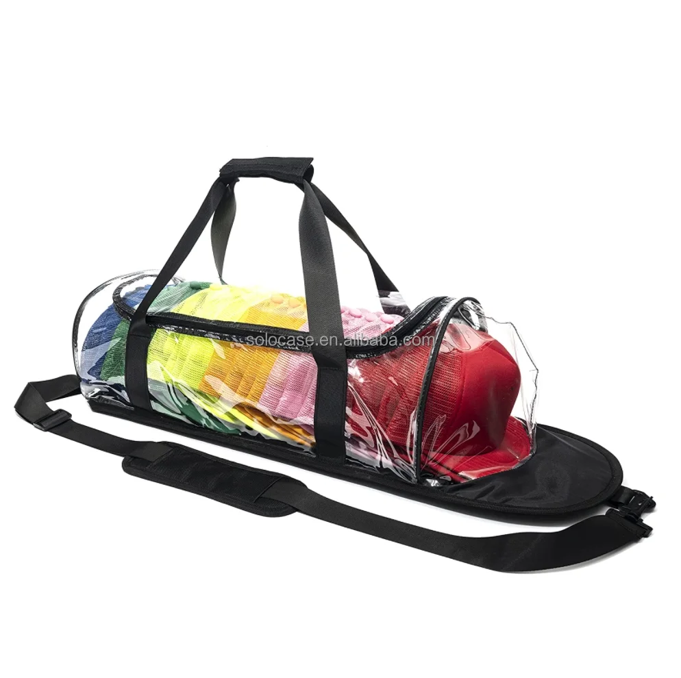 Caps Carrier clear Cap Duffel Bag