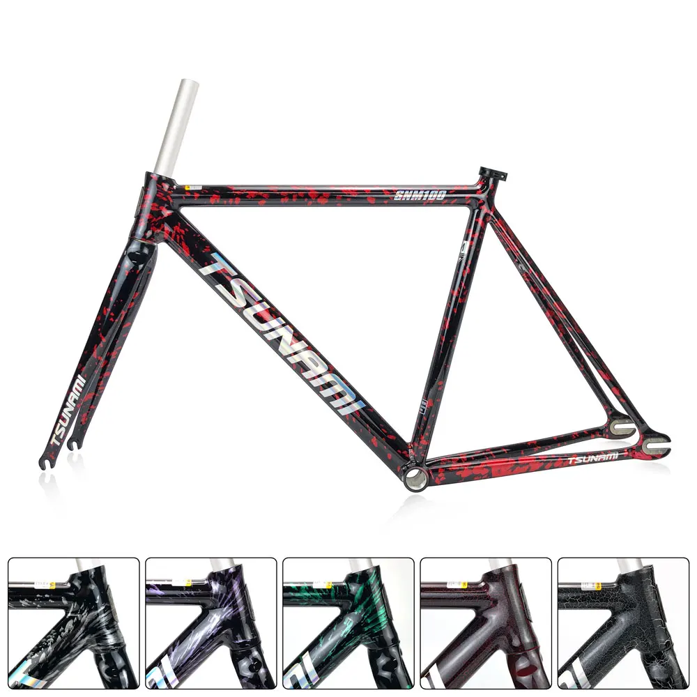 Tsunami 700C SNM 100 Aluminium Alloy Fixed Gear Bike Frame