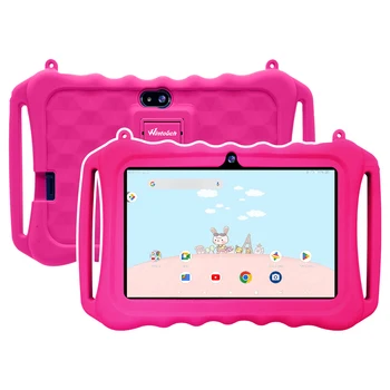 7インチ子供用タブレット、Android搭載、2G+32GB、Wi-Fi、教育用キッズ