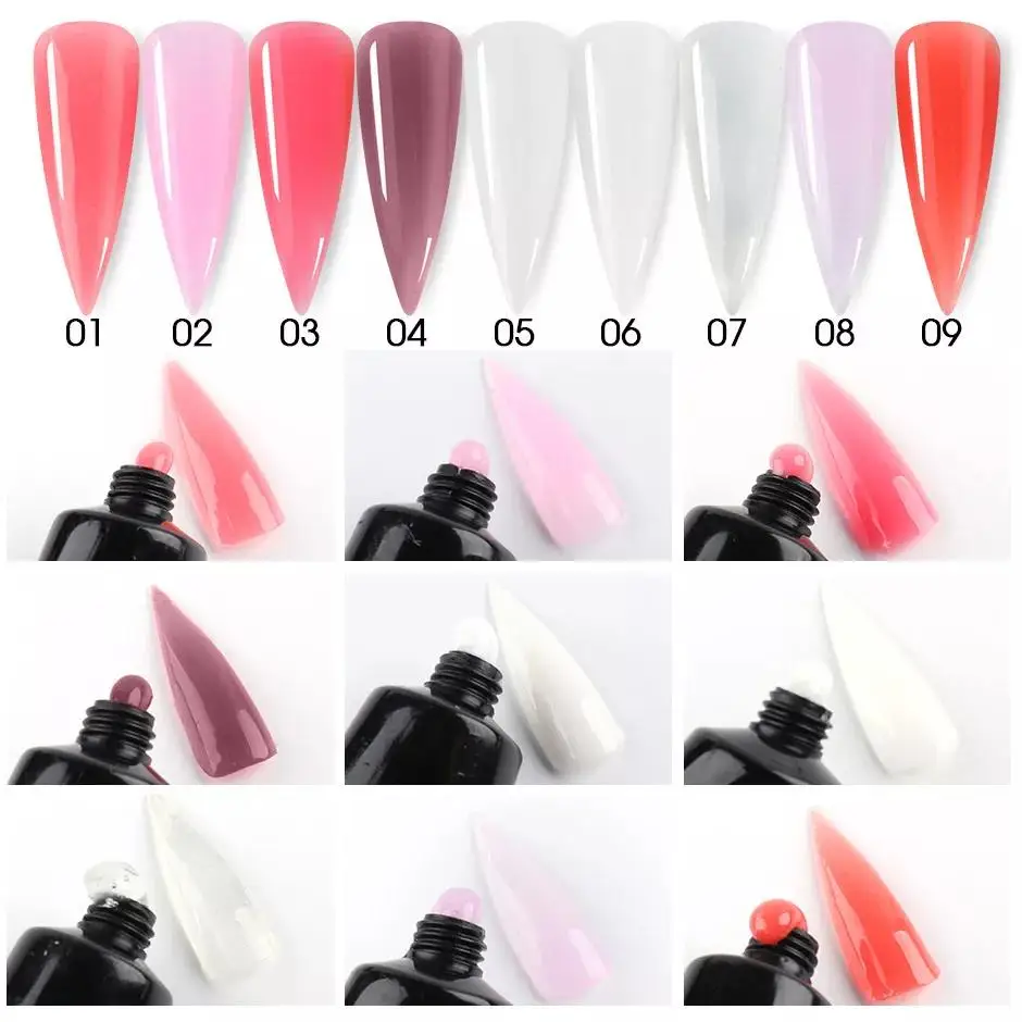 Extension Nail Gel Set Poly Extension Nail Gel Kit Oem Acrylic Gel Nails Extension Kit Buy Gel