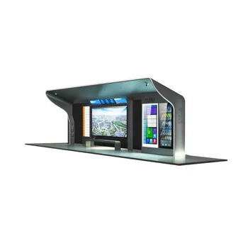 Best Price Fine Design Smart Urban Modern  Bus Shelter for Sale
