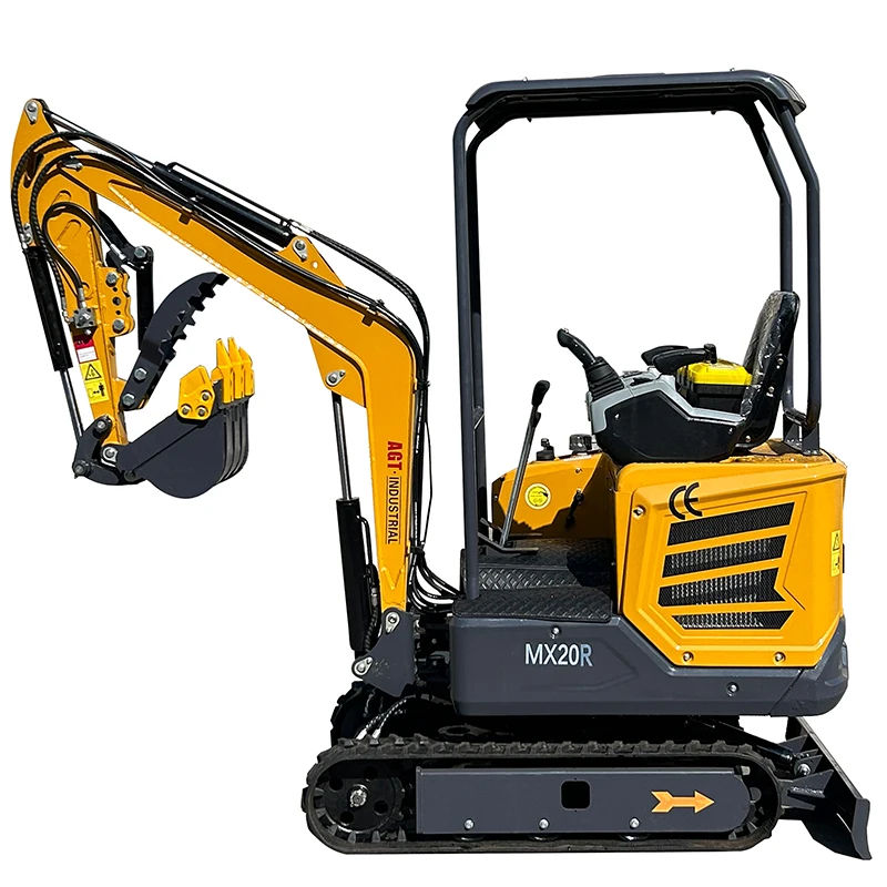 Agt MX20R 1トン 1.2トン 1.8トン 親指付き小型クローラー式掘削機 Ratoエンジン 小型掘削機