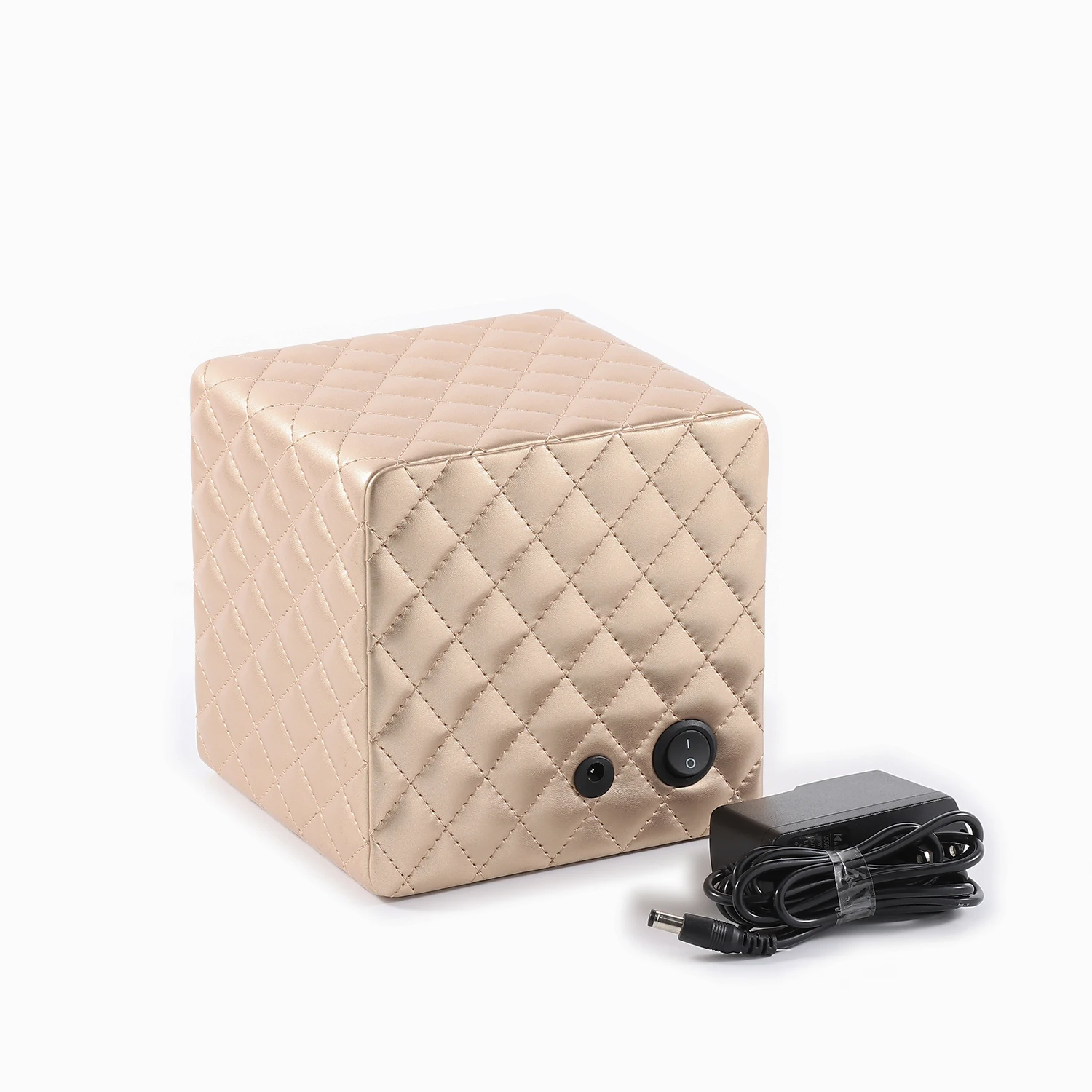 Best Golden Automatic Cover Square Leather PVC Velvet Watch Winder Box PVC Leather Case With PVC Material Wood Boxes Watches