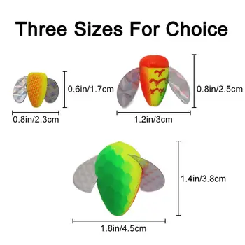 CHEERY Fishing Float-Customized Colors & Three Sizes Materials Spinner/Pompano Rigs Lure Fishing Bait – Accessorie – view 3
