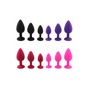 Exquisite anal butt plug set for male and female anal sex toys vibrating short anal plug