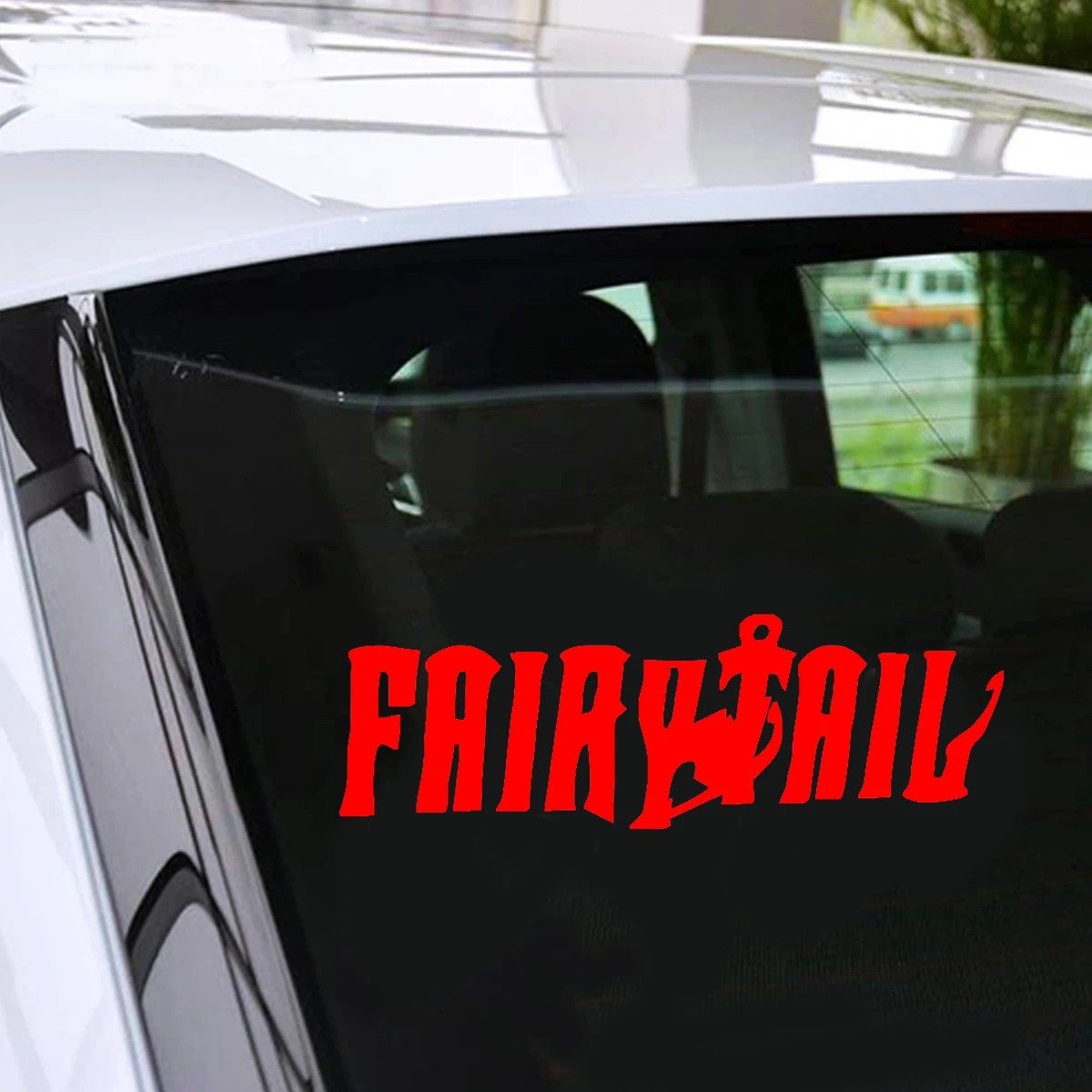 fairy tail funny decal for car