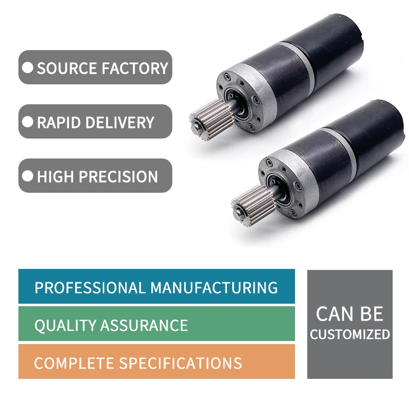 Shen Zhen TTMOTOR 24V 500ppr Encoder 5000rpm Electric Gear Motor Used in Medical Products 12V Brushless Geared Dc Motor