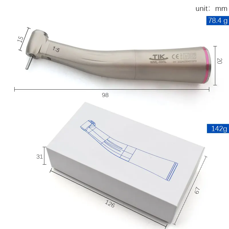 Dental Turbine Cartridge Rotor For KV NSK (LED) High Speed - Foto 2