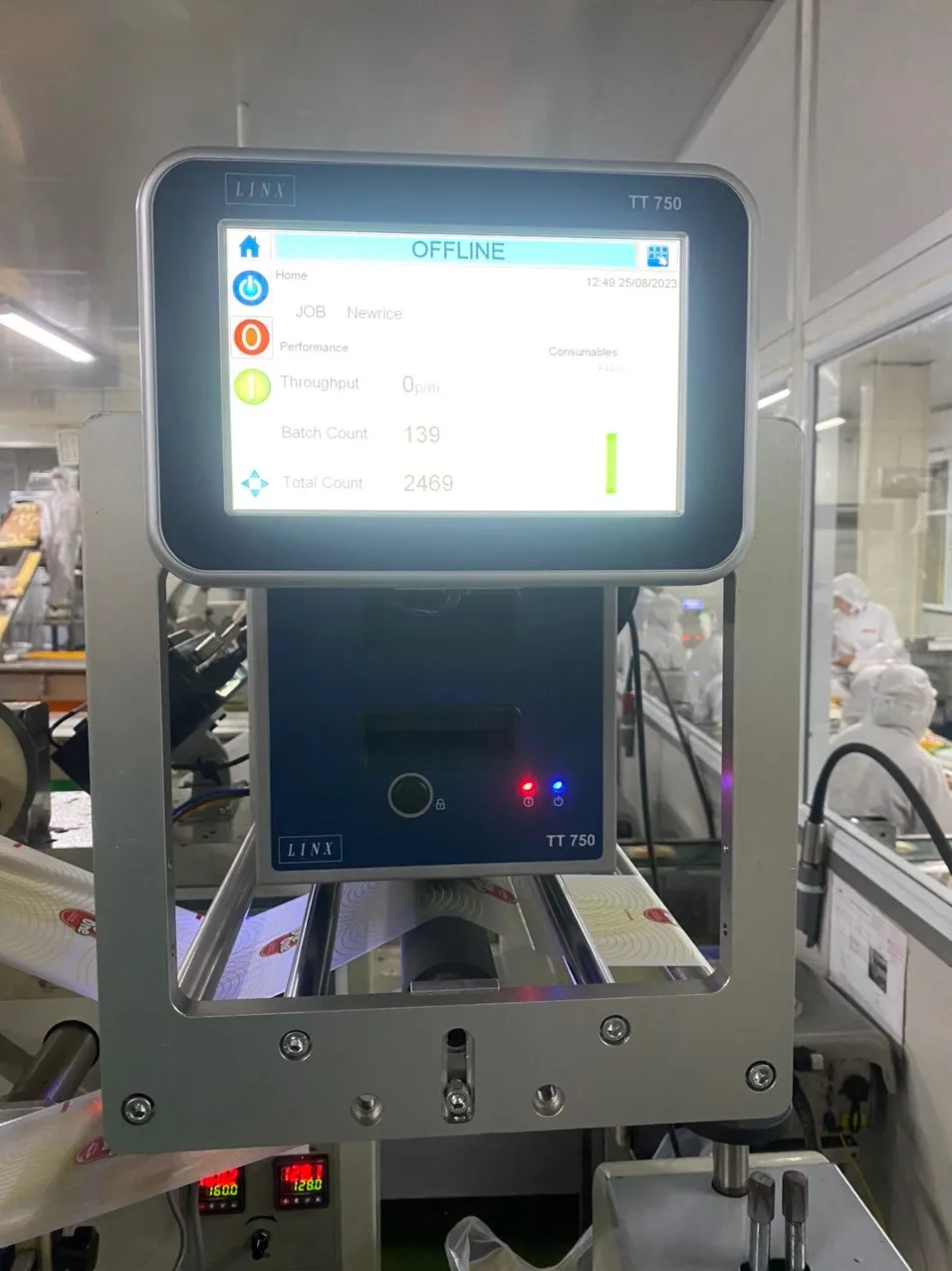 Thermal Transfer Overprinter Linx TT500 Coding Machine for Packing Machine