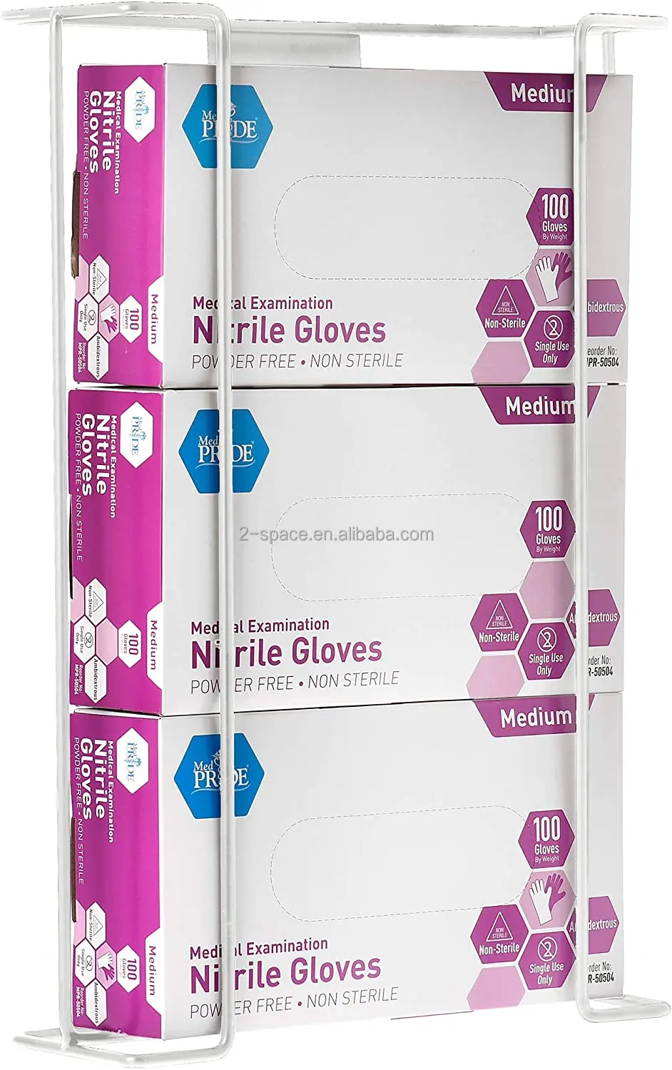 Clear Acrylic Single Individual Compartments Medical Lab Gloves