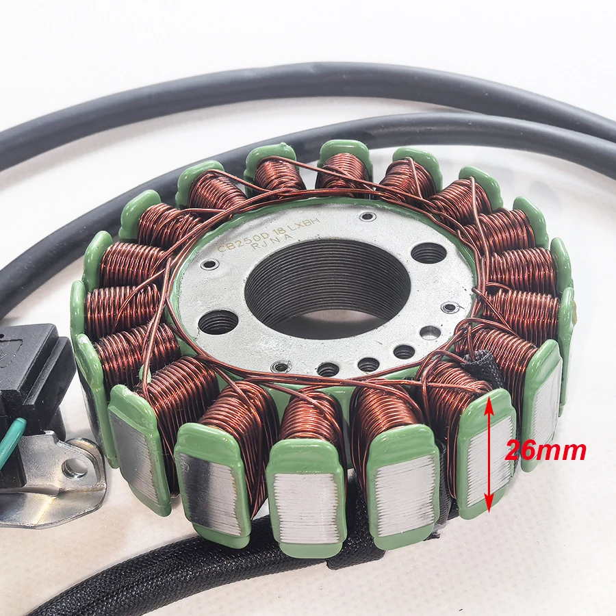 Magneto Generator Stator Coil for LC172MM/170MM Loncin CB 250cc Engine EGL Mikilon BSE Jinling JLA-21B 923 ATV XMOTO Dirt Bike